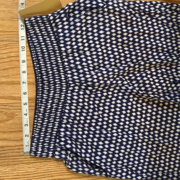 3 for $20 Bundle Sale! Matty M Blue + White Ikat Lounge Pants XS New with Tags - Picture 2 of 7